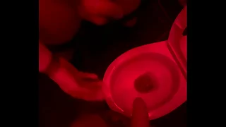 Amateur boy watches his friend pee in the club's toilets&comma; lends him a helping hand and gets hard&period;&period;&period;